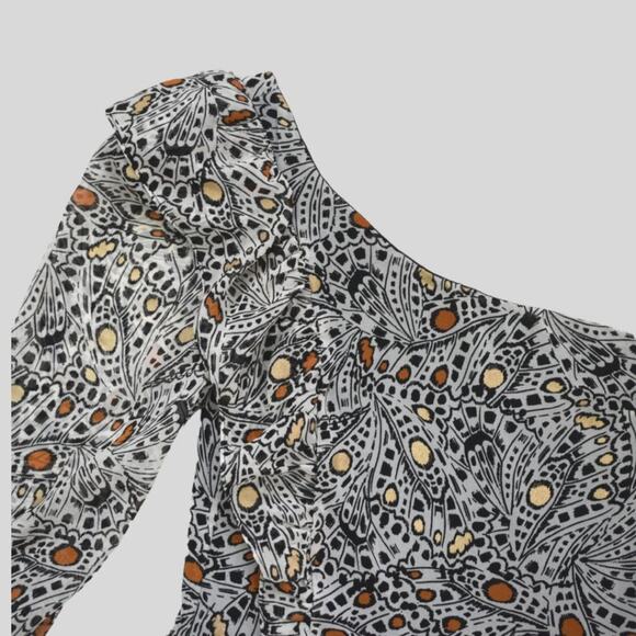 EXPRESS X RACHEL ZOE Women's One Shoulder Dress Size XS - Picture 4 of 8